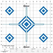 Caldwell High Visibility Site In Target 16" High Contrast Blue, 10 Pack