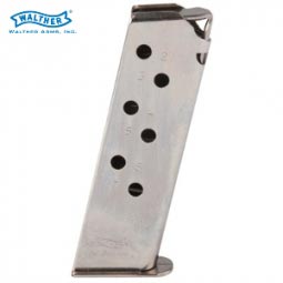 Walther PPK/S .380 ACP 7 Rd. Magazine, Nickel
