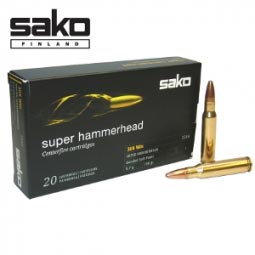 Sako Super Hammerhead .308 WIN 150gr. Ammunition 20 Round Box