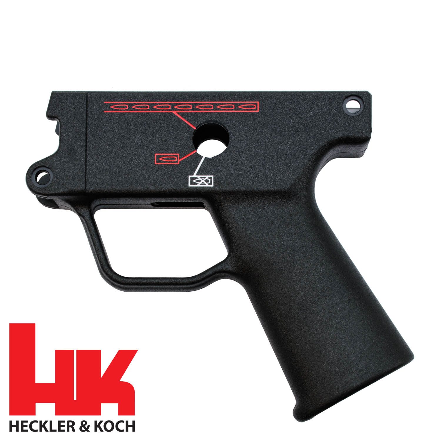 Heckler and Koch MP5KN Pistol Grip with Pictograms: MGW