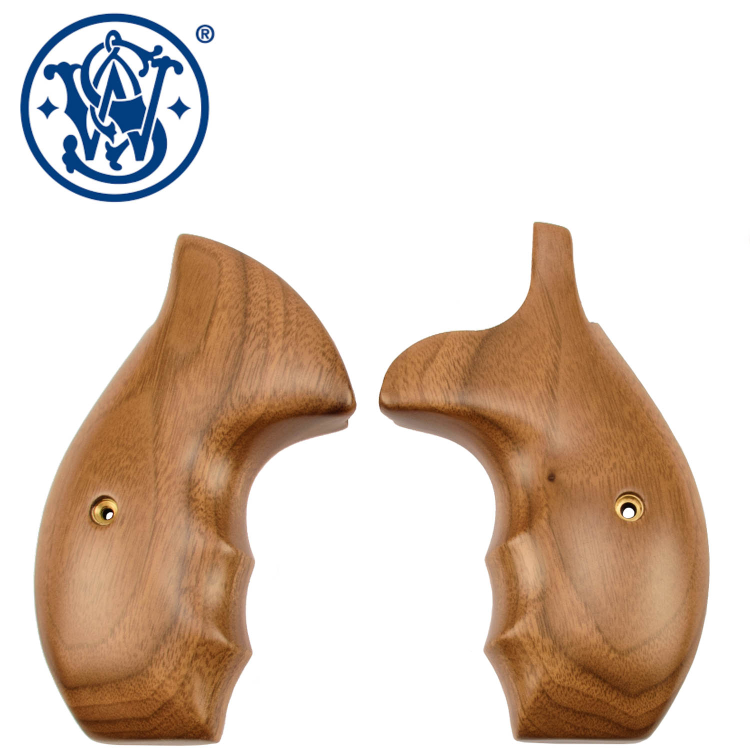 thumbnail image 2 of Waffenkoffer Pistole S & W K/L/X - Frame Round Butt Walnut Grips... 2 of 10
