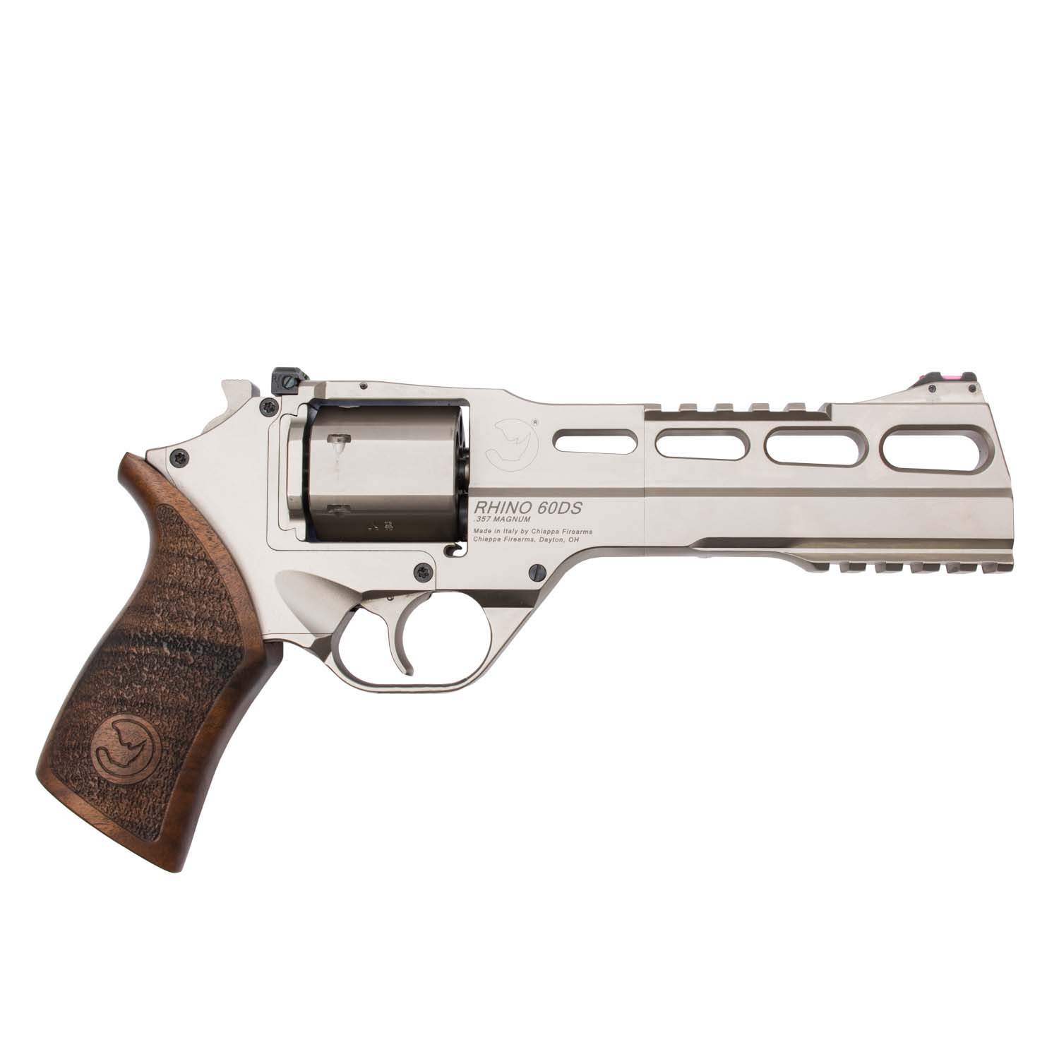 Chiappa Rhino Revolver 60DS, Nickel, 6