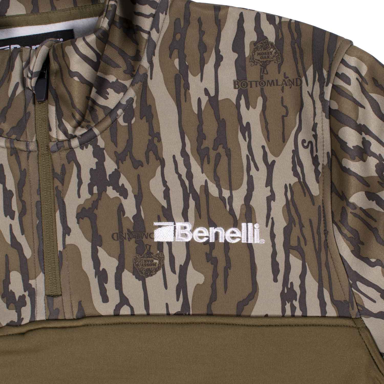 Benelli Quarter Zip Pullover, Bottomland: MGW