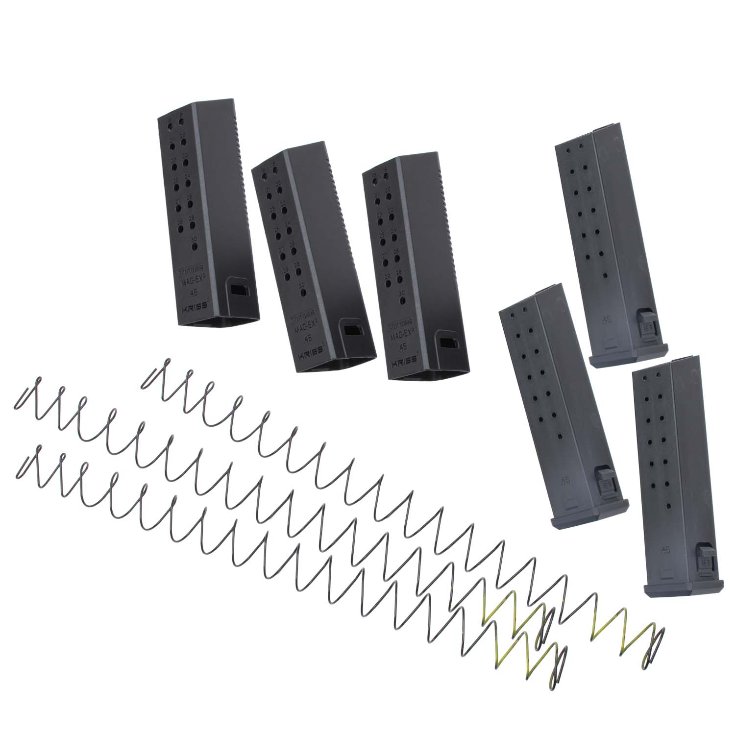 Kriss Vector MagEx2 Kit +17 Round for Glock G21 45ACP magazines