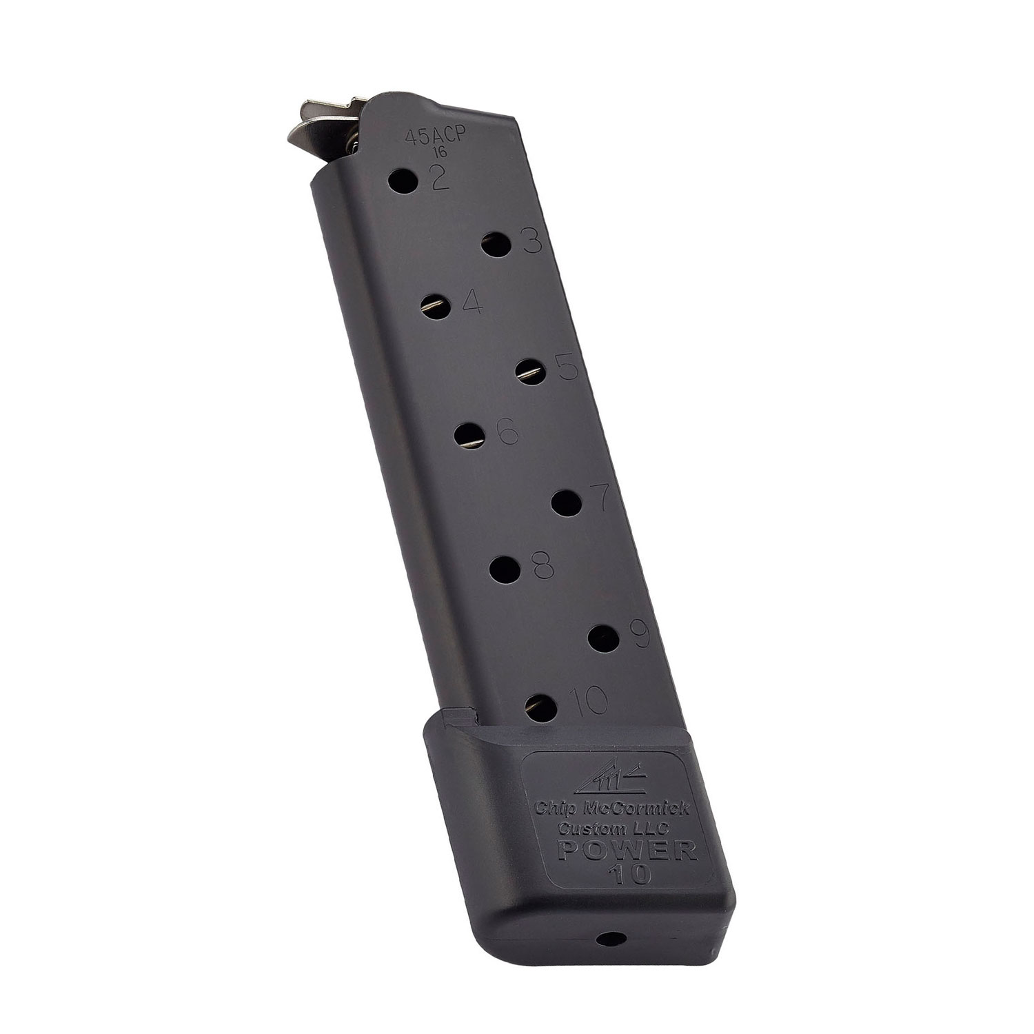 Chip McCormick Custom Power Mag 10 Round Full-Size 1911 .45 ACP