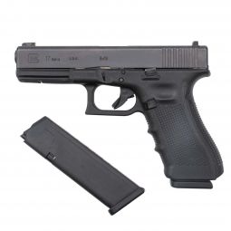 Glock 17 GEN 4 9mm Pistol w/ (2x) 17 Round Magazines, Pre-Owned
