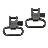 Uncle Mike's QD Sling Swivel Set, 1" Black