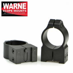 Warne Maxima 1" Tikka Scope Rings, Matte Black