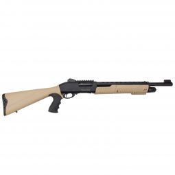Charles Daly 301 Tactical Pump Shotgun, 12ga. 18.5" Barrel, FDE Stock & Forend