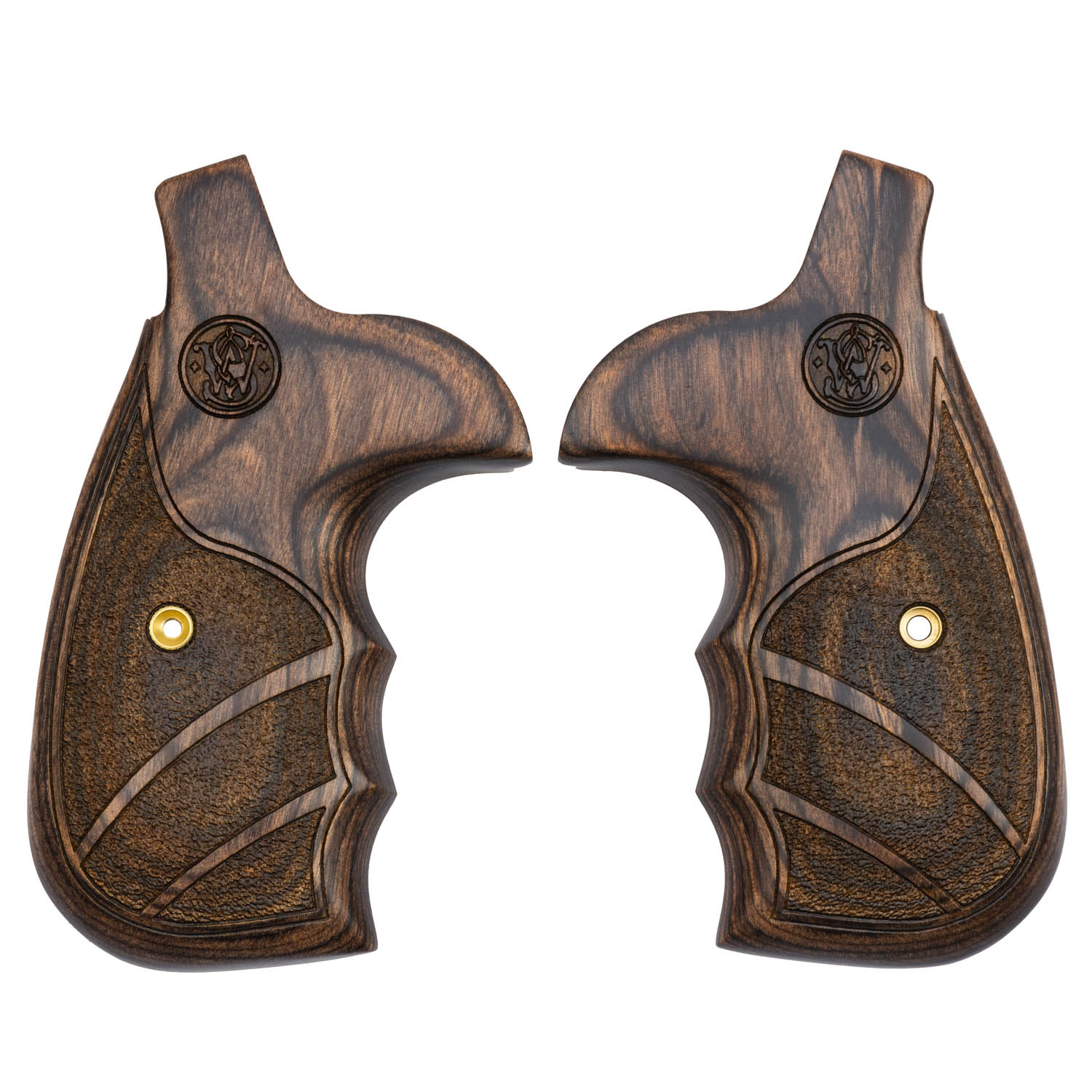 Smith & Wesson Model 329 Grip, Round Butt, Wood: MGW