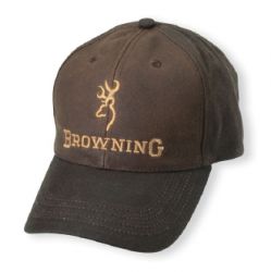 Browning Dura-Wax Solid Color Cap, Brown