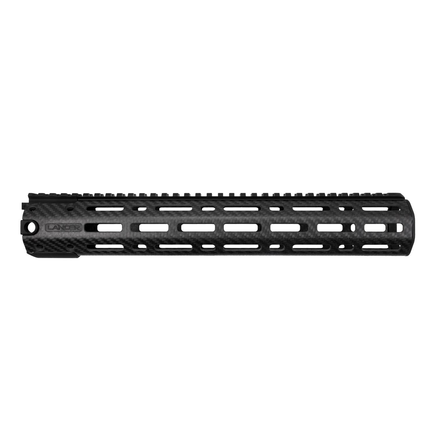 実物Lancer LCH GEN2カーボンファイバーハンドガード11.5inc LANCER SYSTEMS LCH5 Gen II M-LOK Carbon AR-15 Handguard - 15