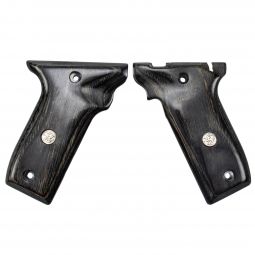 Altamont Smith & Wesson S&W 22 Victory, Classic Panel Silverblack w/ S&W Medallions