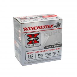 Winchester XPERT Steel 16GA  2 3/4" 6 Shot 25 Round Box