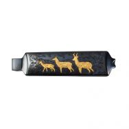 Browning A-Bolt II Magazine Floorplate, LA High-Grade, Engraved Pronghorn w/ Gold Inlay
