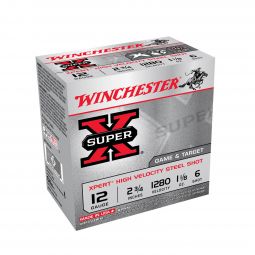 Winchester Xpert Steel 12ga. 2-3/4" 1-1/8oz. #6 Shot, 25 Round Box