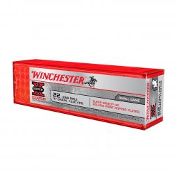 Winchester Super-X Super Speed 22LR 37gr. Copper Plated HP Ammunition, 100 Round Box
