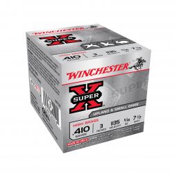 Winchester Super-X High Brass .410ga. 3" 11/16oz. #7.5 Shot, 25 Round Box