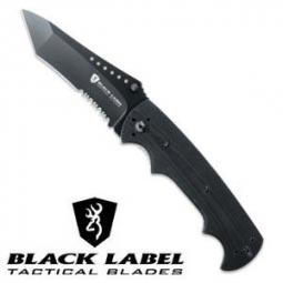Black Label Integrity Tactical Knife