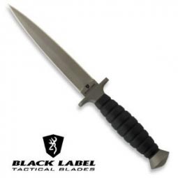 Black Label Tactical Backlash Knife, Black