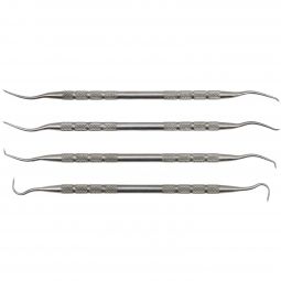 Tipton Stainless Steel Picks, Set of 4