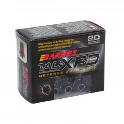 Barnes TAC-XPD .40 S&W Personal Defense Ammunition Box Of 20