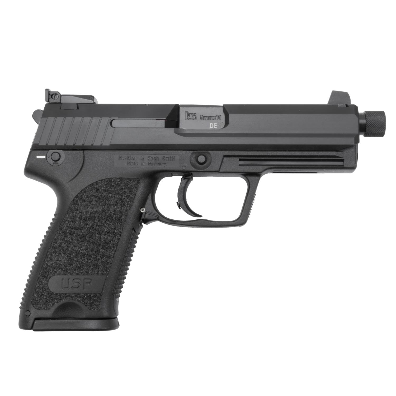 Heckler & Koch USP9 Tactical (V1) DA/SA, Two 15rd Magazines: MGW