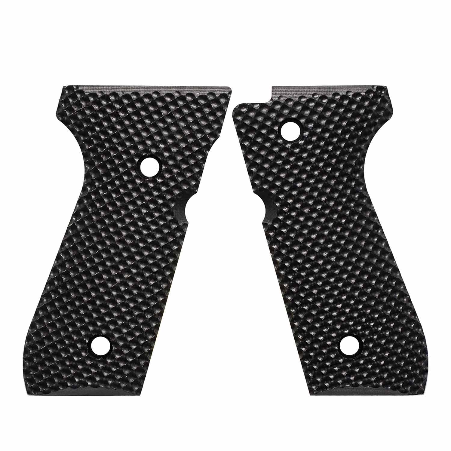VZ Grips Beretta 92 Gunner Grip, G10 Black: MGW