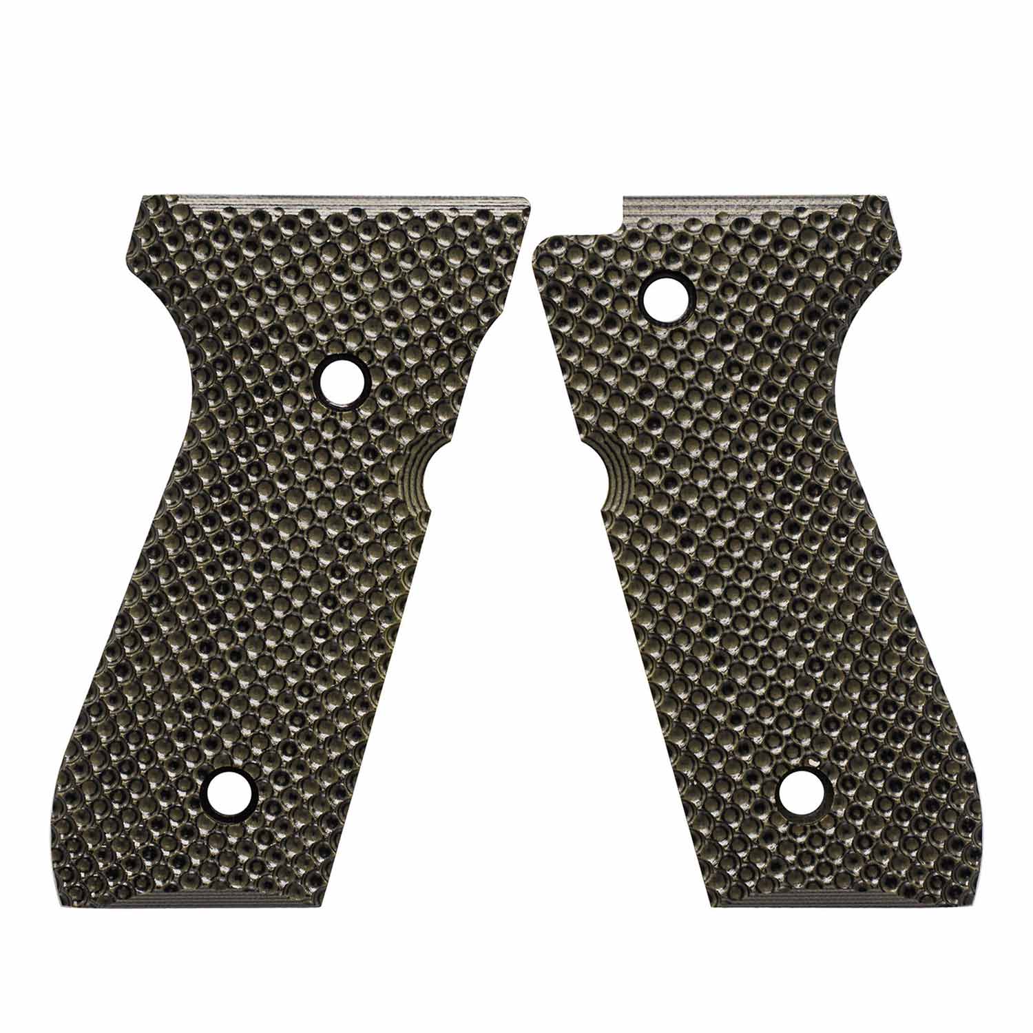 VZ Grips Beretta 92 Gunner Grip, G10 Dirty Olive: MGW