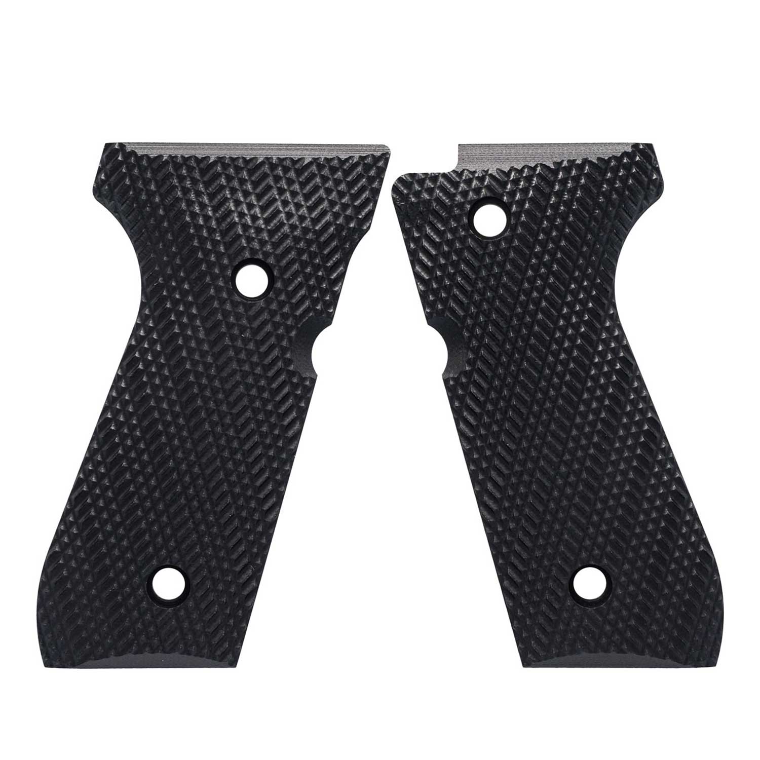 VZ Grips Beretta 92 Black Tactical Slant G10 Grips