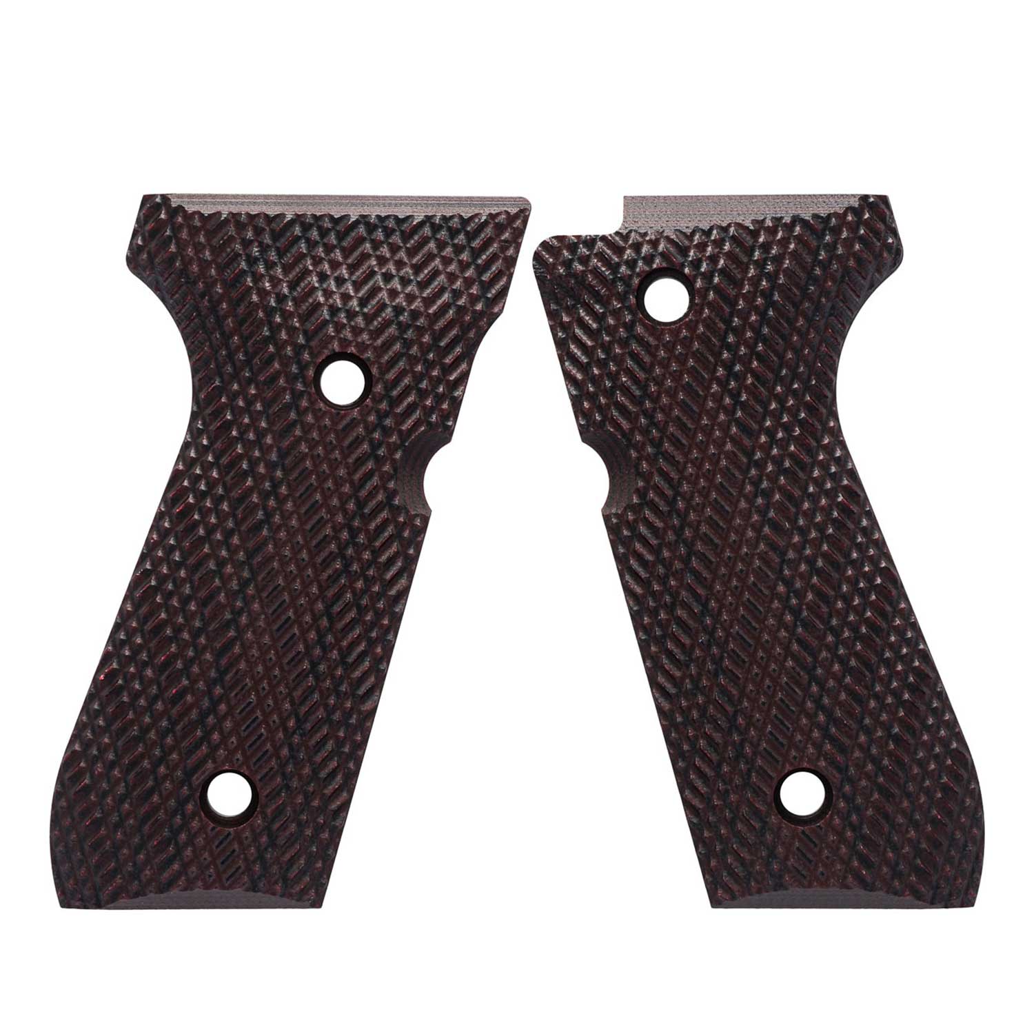 VZ Grips Beretta 92 Black Cherry G10 Tactical Slant Grips