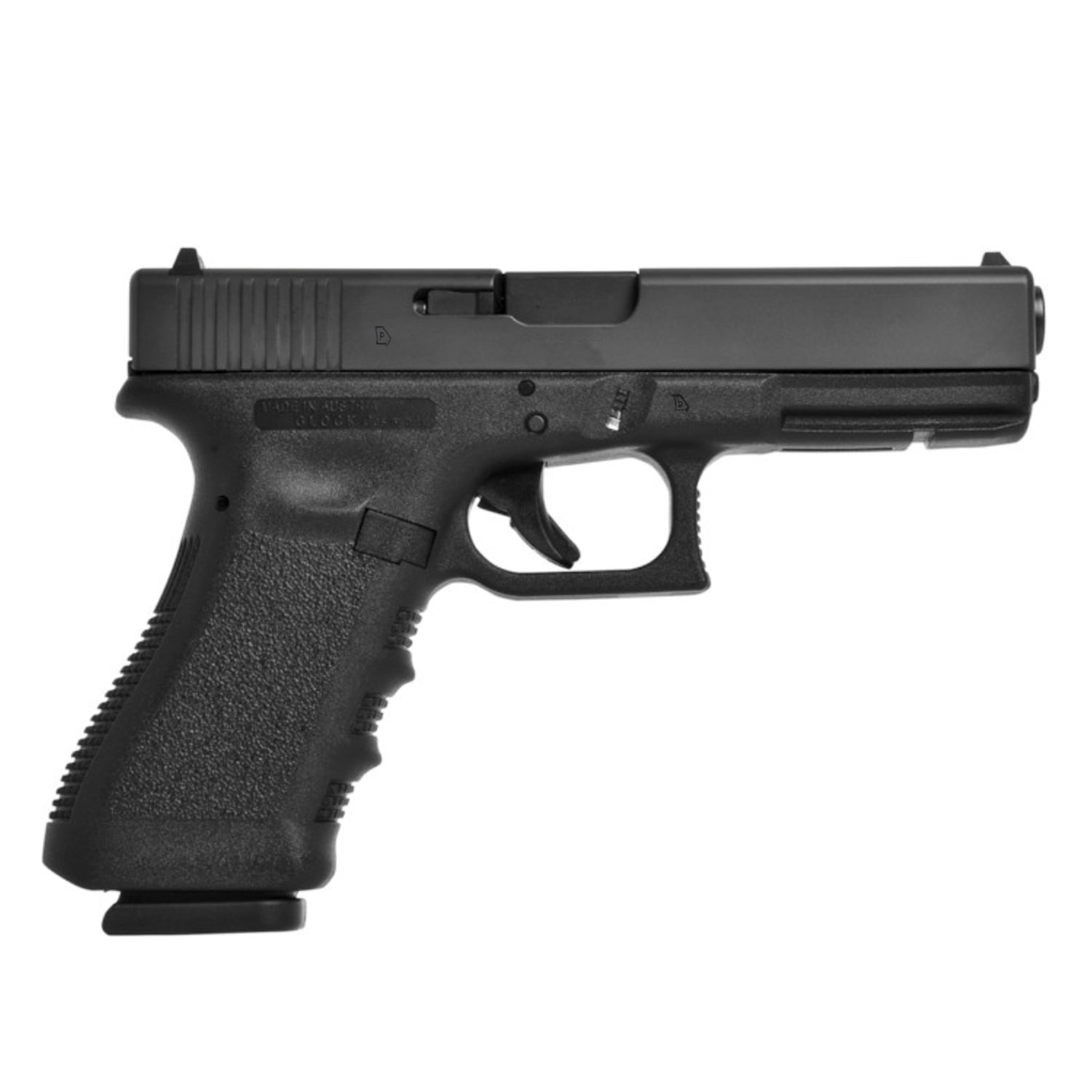 Glock 17 Gen3 9mm Pistol w/ 17 Round Magazines, USA Manufactured: MGW