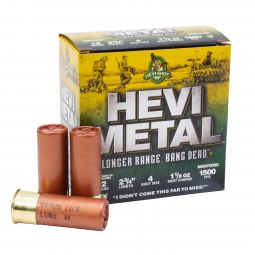 Hevi Shot Hevi Metal Long Range 12ga. 2-3/4" 1-1/8oz. #4 Shot, 25 Round Box