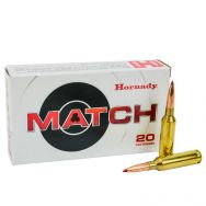 Hornady 6mm Creedmoor 108gr. ELD Match Ammuntion, 20 Round Box