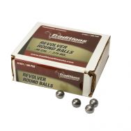 Traditions .36 Cal Revolver Round Balls (.375" Diameter), 65 Grain, Pack of 100