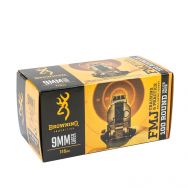 Browning Training & Practice 9mm 115gr. FMJ Ammunition, 100 Round Box