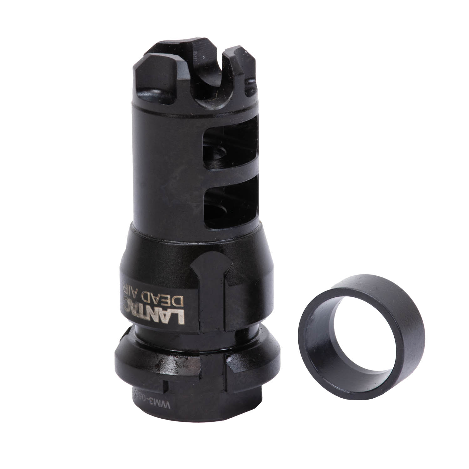 Lantac Dragon Suppressor Mount, Dead Air KEYMO Wolfman 9mm, 13.5