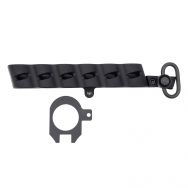 GG&G Benelli M4 Side Saddle Shell Holder w/ Rectangular QD Swivel
