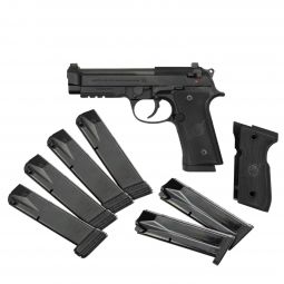 Beretta 92X Full-Size 9mm Pistol w/ 3 17rd. & 4 18rd. Magazines, Pre-Owned