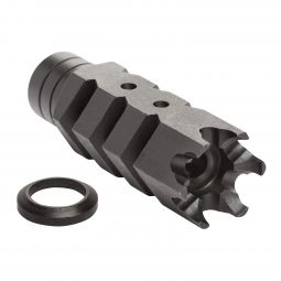 ATI AR-15 .223/5.56 Steel Shark Muzzle Brake, Black