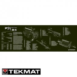 AR-15 Gun Cleaning Mat, Olive Drab