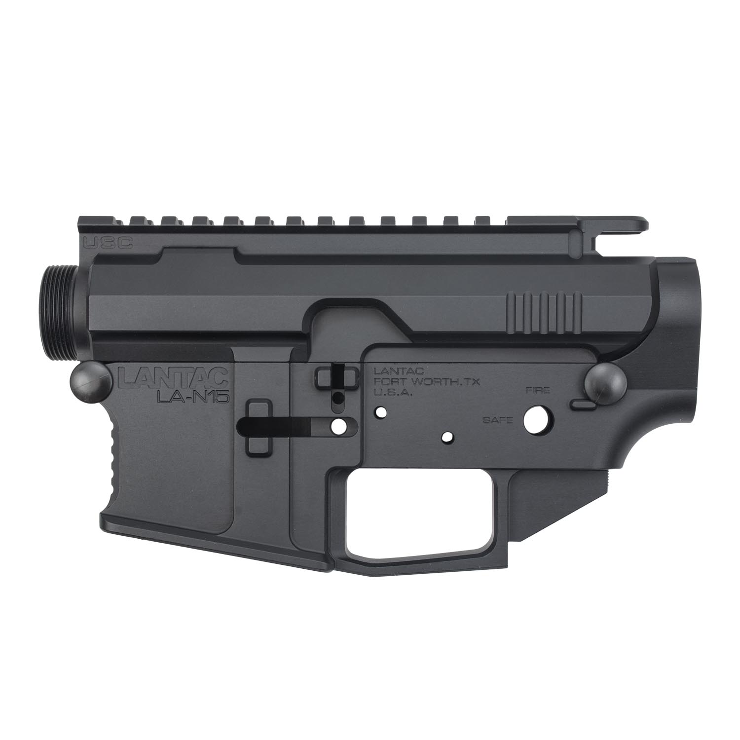 Lantac N15 Raven Side Charger Billet Upper & Lower Receiver, 5.56