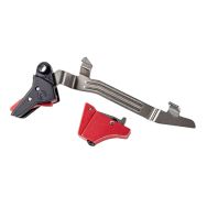 Timney Alpha Competition Trigger for Glock Gen3-4 Large Frame, Red