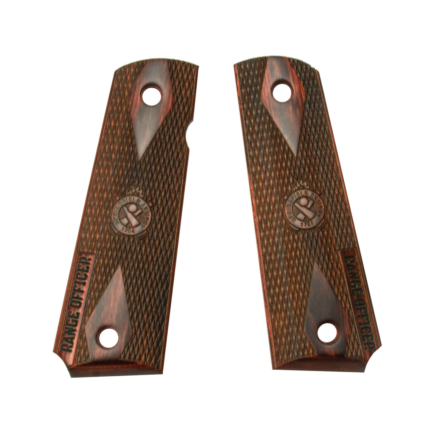Springfield Armory 1911 Range Officer Double Diamond Rosewood