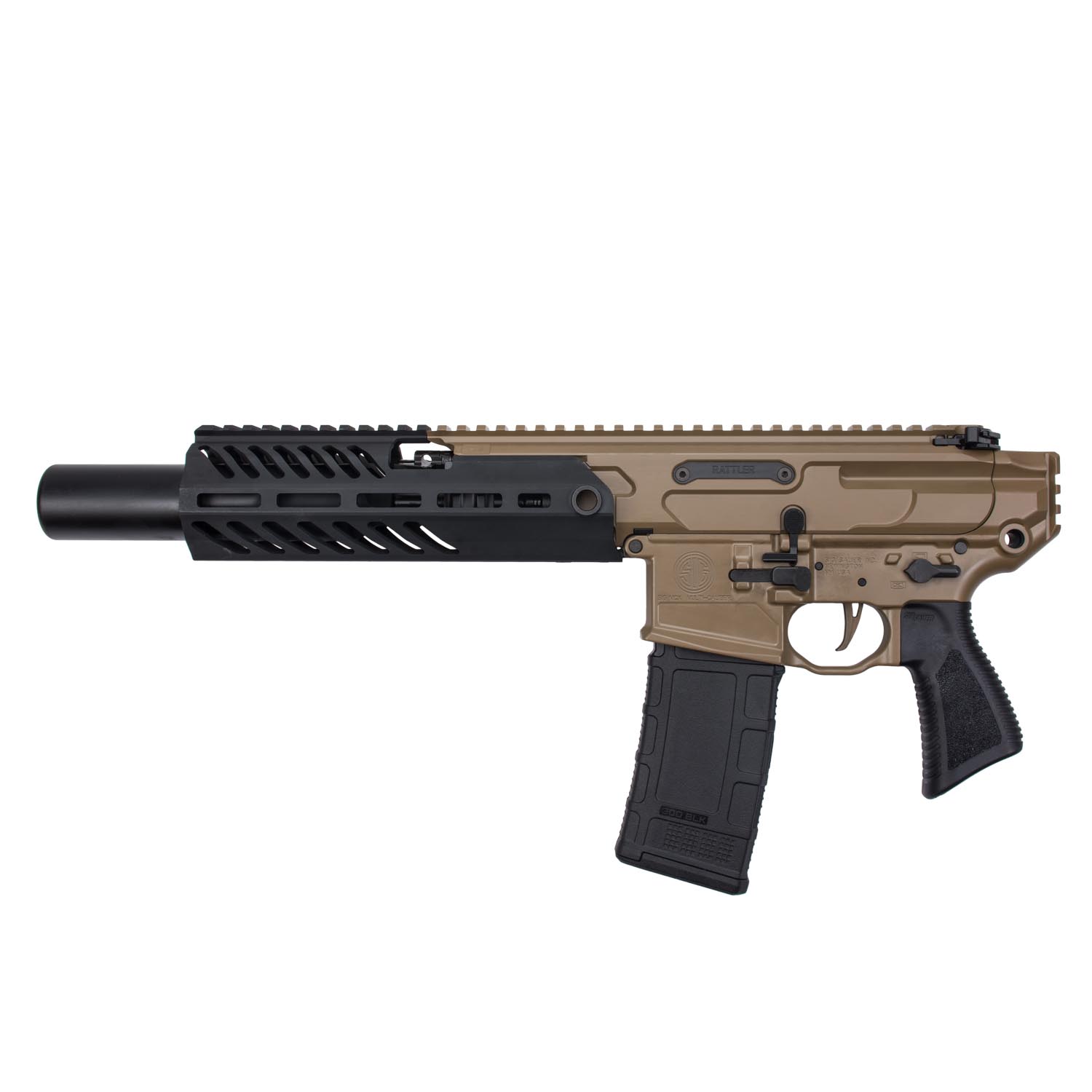 Sig Sauer MCX Rattler Canebrake Pistol, 300 Blackout, 5.5
