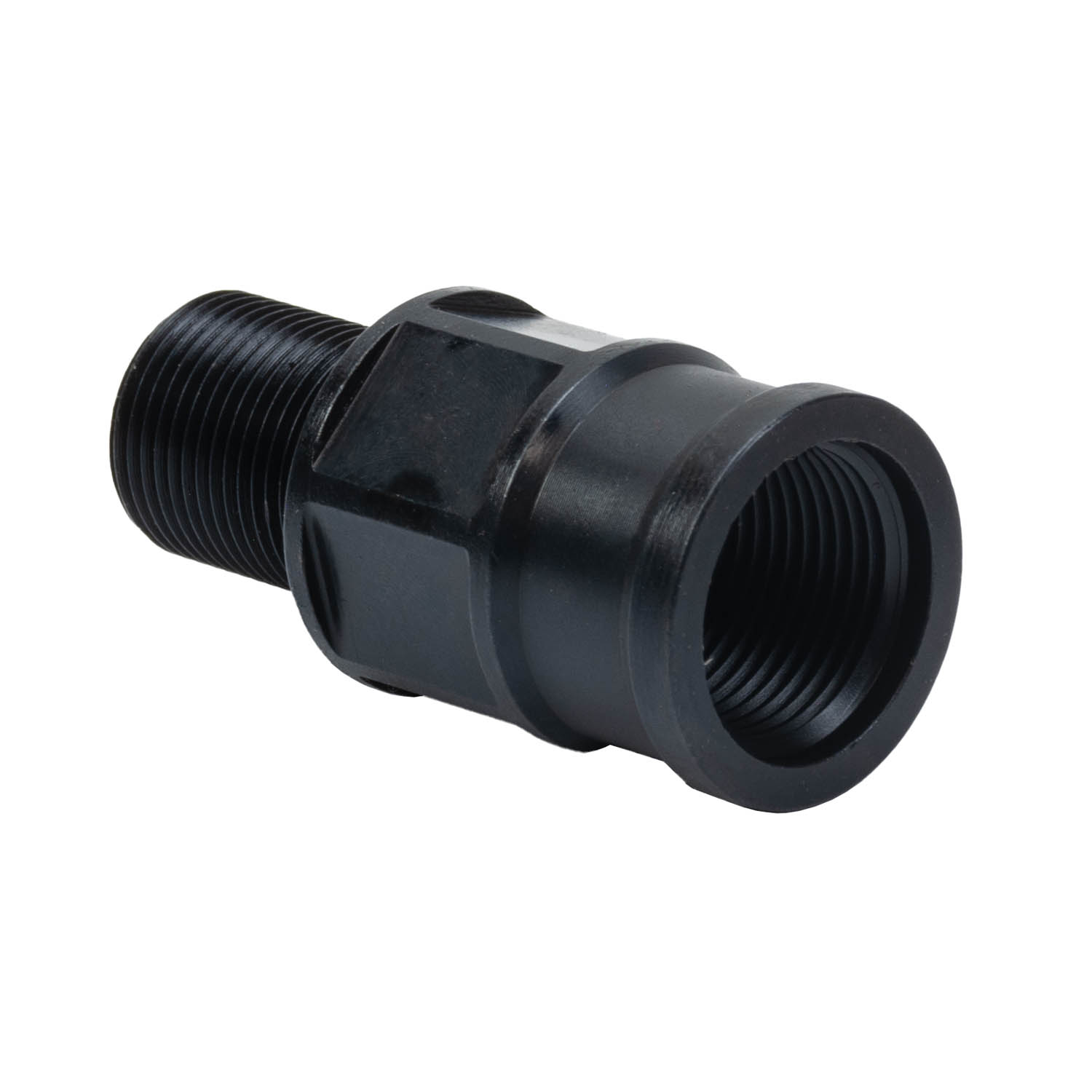 KNS Precision CZ BREN 805 Thread Adapter, M14x1 LH to 1/2x28 RH