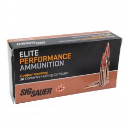 Sig Sauer 6mm Creedmoor 80gr Elite Series Copper, 20 Round Box