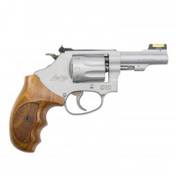 Smith & Wesson 317 AirLite .22 LR Revolver, Wood Grips w/ Internal Lock, Pre-Owned