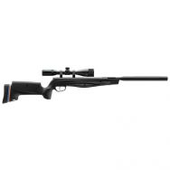 Stoeger S8000-E Tac Suppressed Air Rifle, .177 Cal, Black Synthetic Stock w/ 3-9x40mm Scope