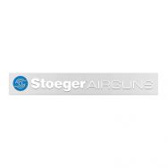 Stoeger AIRGUNS Logo Decal, Blue & White, 9"x1.3"
